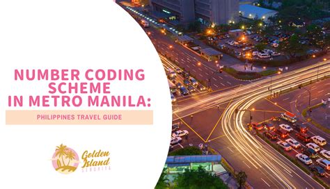 Number Coding Scheme in Metro Manila: A Simplified Guide.